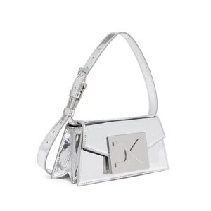 DAVID KOMA DK CITY MINI BAG IN SILVER